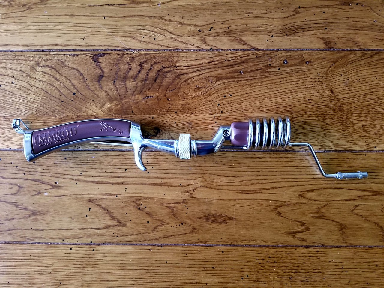 Emmrod compact fishing rod and gear packer rustic brown
