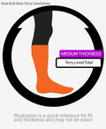 Warrior Alpaca Socks Koze Kick Back Terry Lined Sox Illustration WRT2