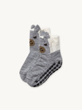 Peek-A-Paca Non-Skid Kids Alpaca Crew Socks for toddler