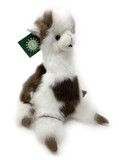 Alpaca Fur Huacaya Plush Stuffed Animal - Multi