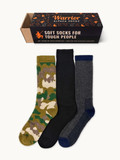 Sportsman's Alpaca Socks Gift Box - flatlay