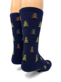 Holiday Christmas Tree Farm Baby Alpaca Socks
Heel