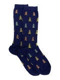 Holiday Christmas Tree Farm Baby Alpaca Socks
Flat