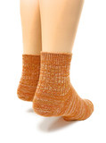 Marled Best Friend Alpaca Wool Socks - Hand Cranked
Anklet Heel Golden Aura