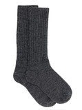 Ribbed Casual Crew Alpaca Sock Pack
Charcoal Flat