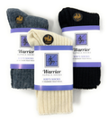 Kids Solid Alpaca Socks  3-Pack Assorted, Black, Denim, Off-White