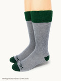 Cozy Cabin Alpaca Sock Gift Box - Heritage Camp Alpaca Crew Socks