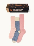 Grandma's Alpaca Sock Gift Box - flatlay