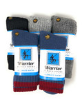 Toasty Toes Ultimate®  Alpaca Socks Pack, Black, Light Grey, Grey + 2 Blue Tipped