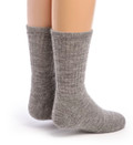 Kids Trail Blazer Outdoor Alpaca Crew Socks Back.