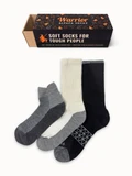 Teen &  College Boy Alpaca Sock Box flatlay with box