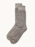Toasty Toes Ultimate Alpaca Socks® in oatmeal marl