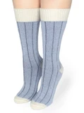 Colorblock Sleep Alpaca Crew Socks Front