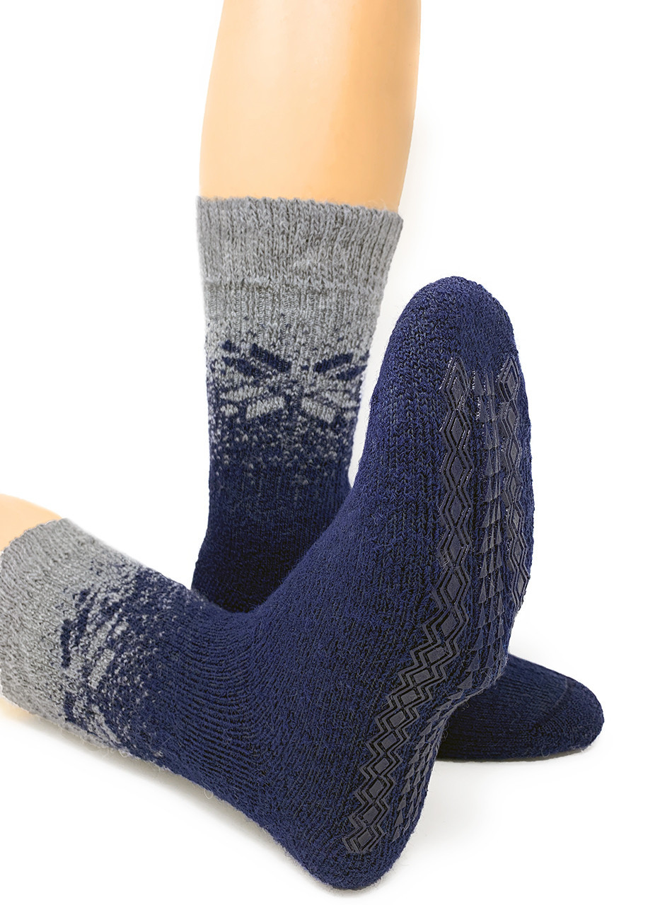 Toasty Toes - Gripper - Ultimate Alpaca Socks - Unisex for Men and Women,  Crew