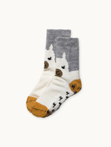 Happy Alpaca Family Non-Skid Alpaca Crew Socks for toddler