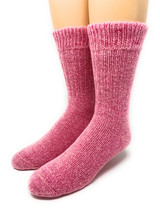 Toasty Toes Comfort Band Crew - Ultimate Alpaca Socks® - Breast Cancer Awareness
Toe