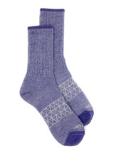 All-Purpose, All-Season, Alpaca Crew Socks - Flat