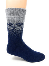 Toasty Toes - Ultimate Alpaca Socks - Non-Skid Grippy Sox, Side.