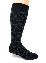 Spooky Bat Halloween Alpaca Socks - Side.