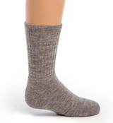 Kids Trail Blazer Outdoor Alpaca Crew Socks Side.