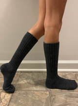Kid's Superfine Alpaca Socks
Black on Child