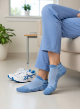 Warrior Compression Anklet Alpaca Socks on Nurse.