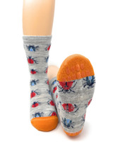 Creepy Crawly Alpaca Kids Grippy Socks, Non-Skid pattern