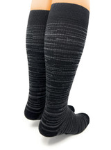 Extra Wide Compression Alpaca Socks, image featuring back/heel.