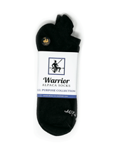 All-Season Alpaca Running Socks, in packaging.