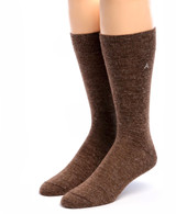 Men's Trouser Socks - Alpaca Wool
Front View Walnut