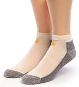 Air Cushion Alpaca Mini-Crew Socks, Front.