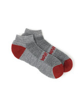 All-Terrain Sport Alpaca Ankle Socks, Flat View.