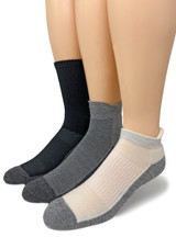 Triple Threat Sport Alpaca Sock Box - Styles on feet.