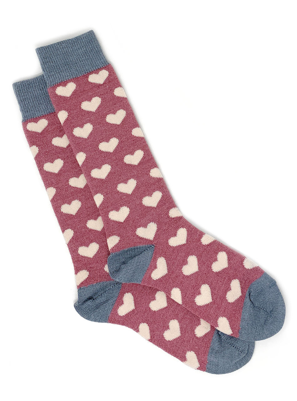 Heart Murmur Baby Alpaca Dress Socks
Flat View