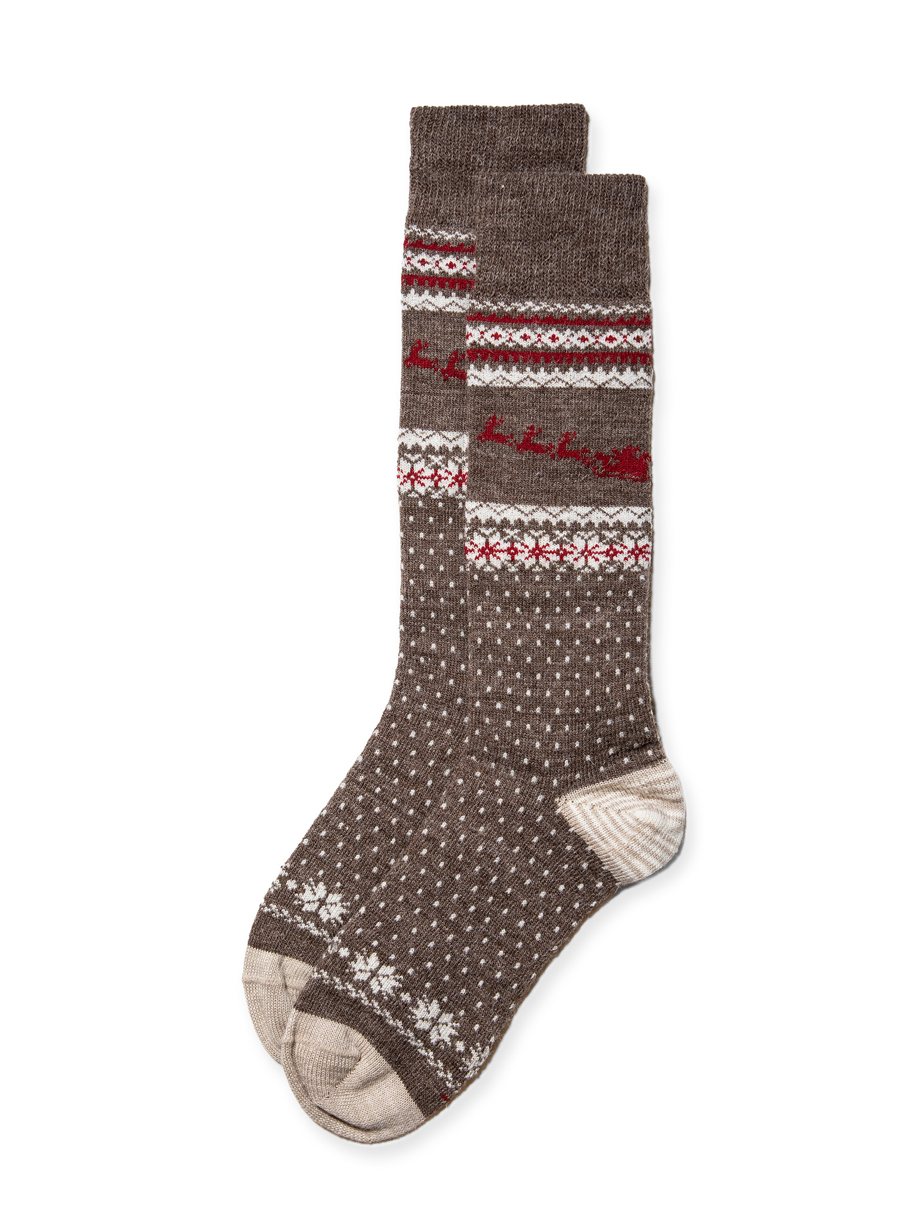 Rockwell Holiday Novelty Alpaca Wool Socks - Heather