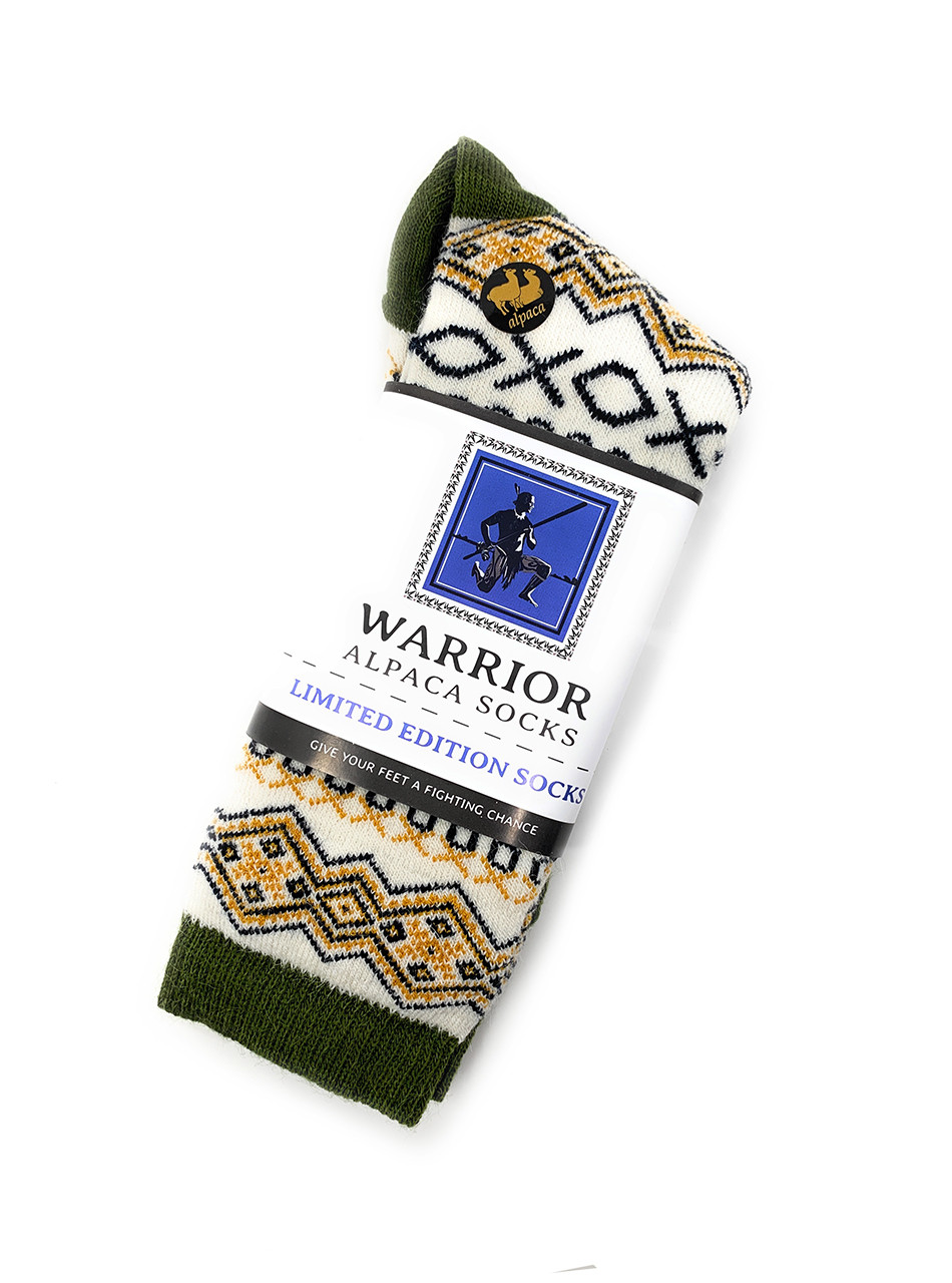 Evergreen Pine Tree Alpaca Wool Socks
Packaging