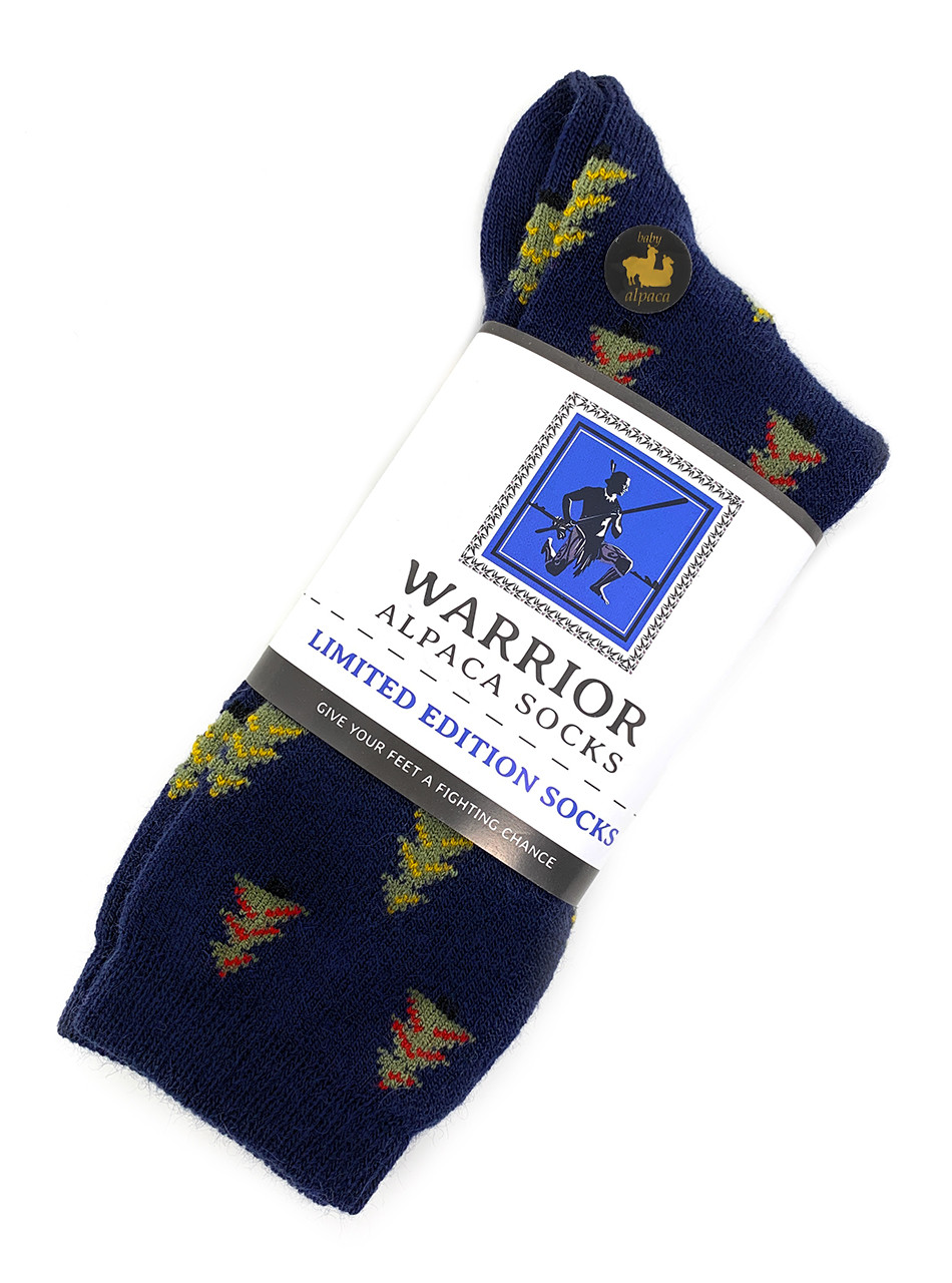 Holiday Christmas Tree Farm Baby Alpaca Socks
Package