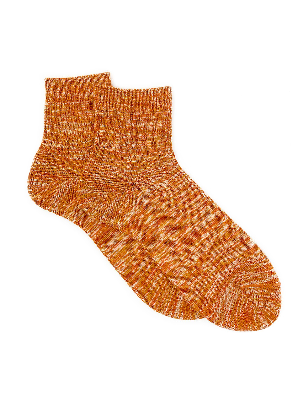 Marled Best Friend Alpaca Wool Socks - Hand Cranked
Anklet Flat Golden Aura