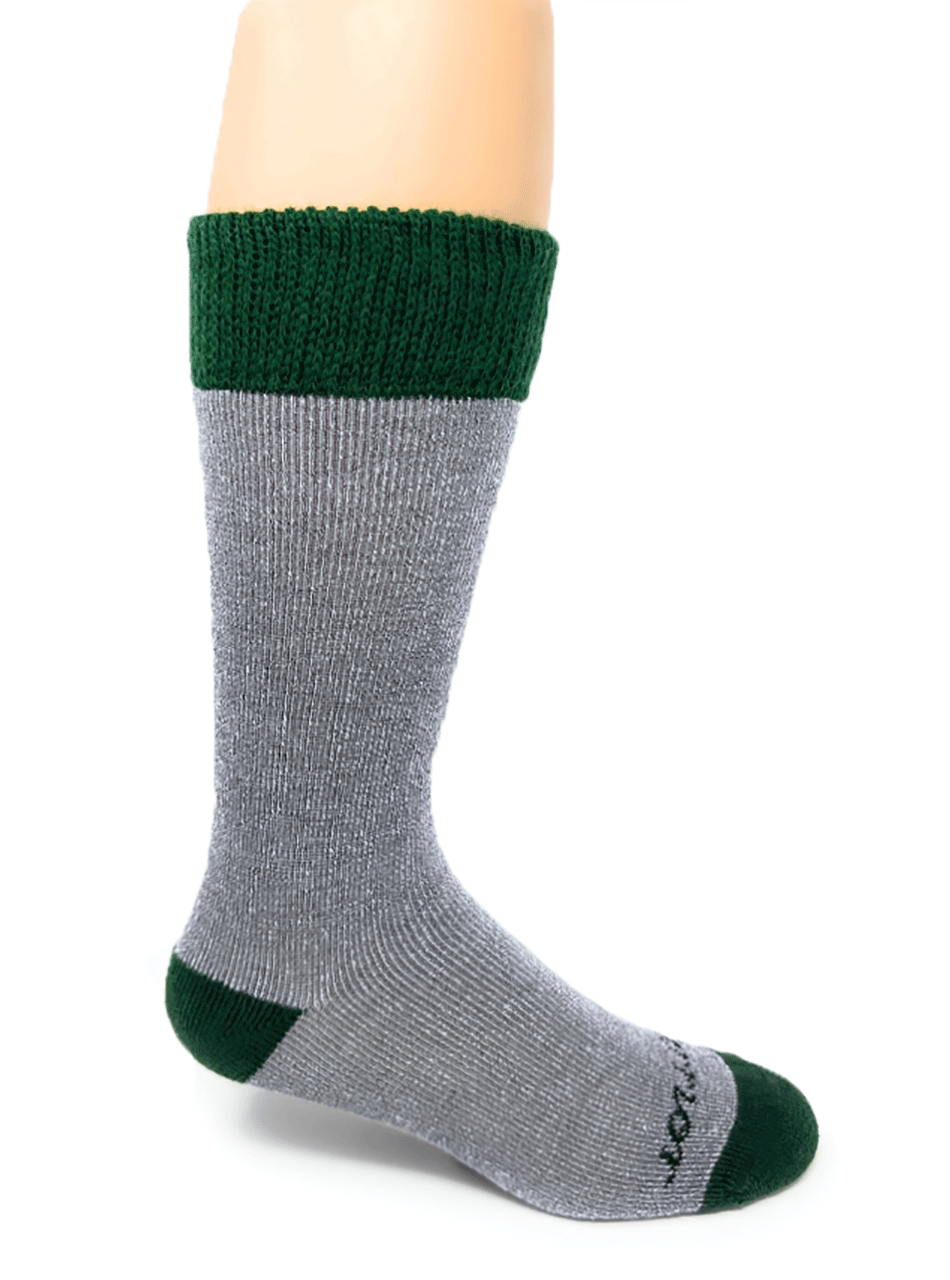 Heritage Camp Alpaca Socks - Side.