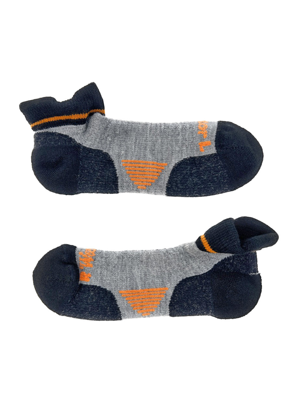 Elite Performance Alpaca Golf Ankle Socks - flat.