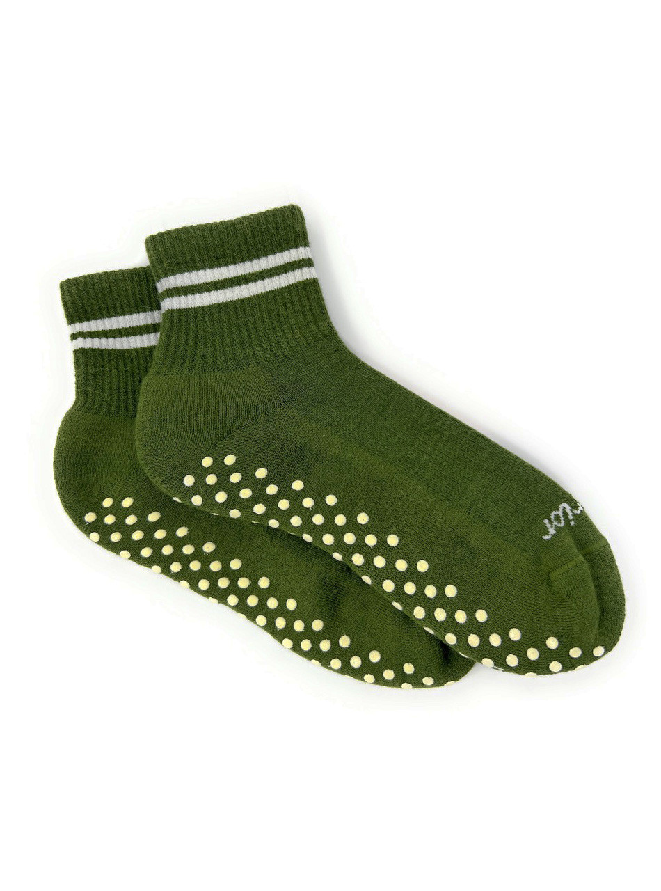 Warrior Boyfriend Grip Socks, flat