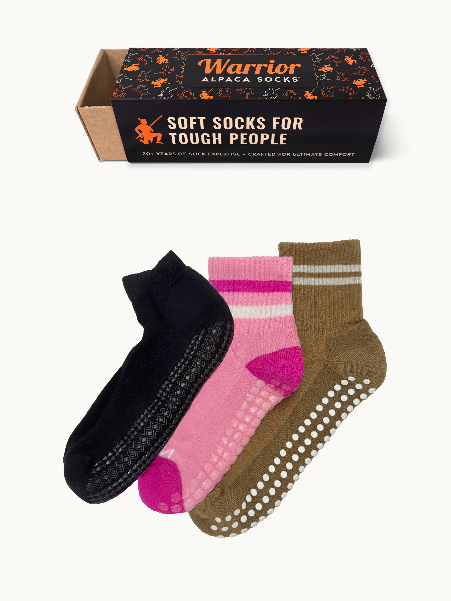 Studio Sculpt Alpaca Sock Box for Her flatlay with box