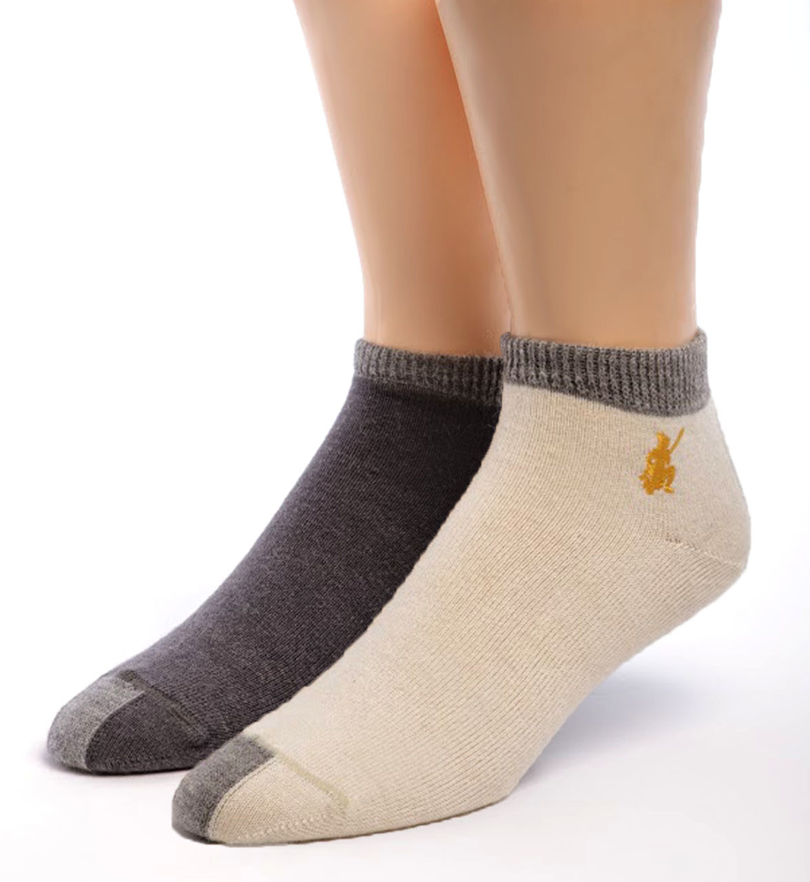Lightweight Everyday Alpaca Cotton Mini-Crew Socks
 - Both Colors.