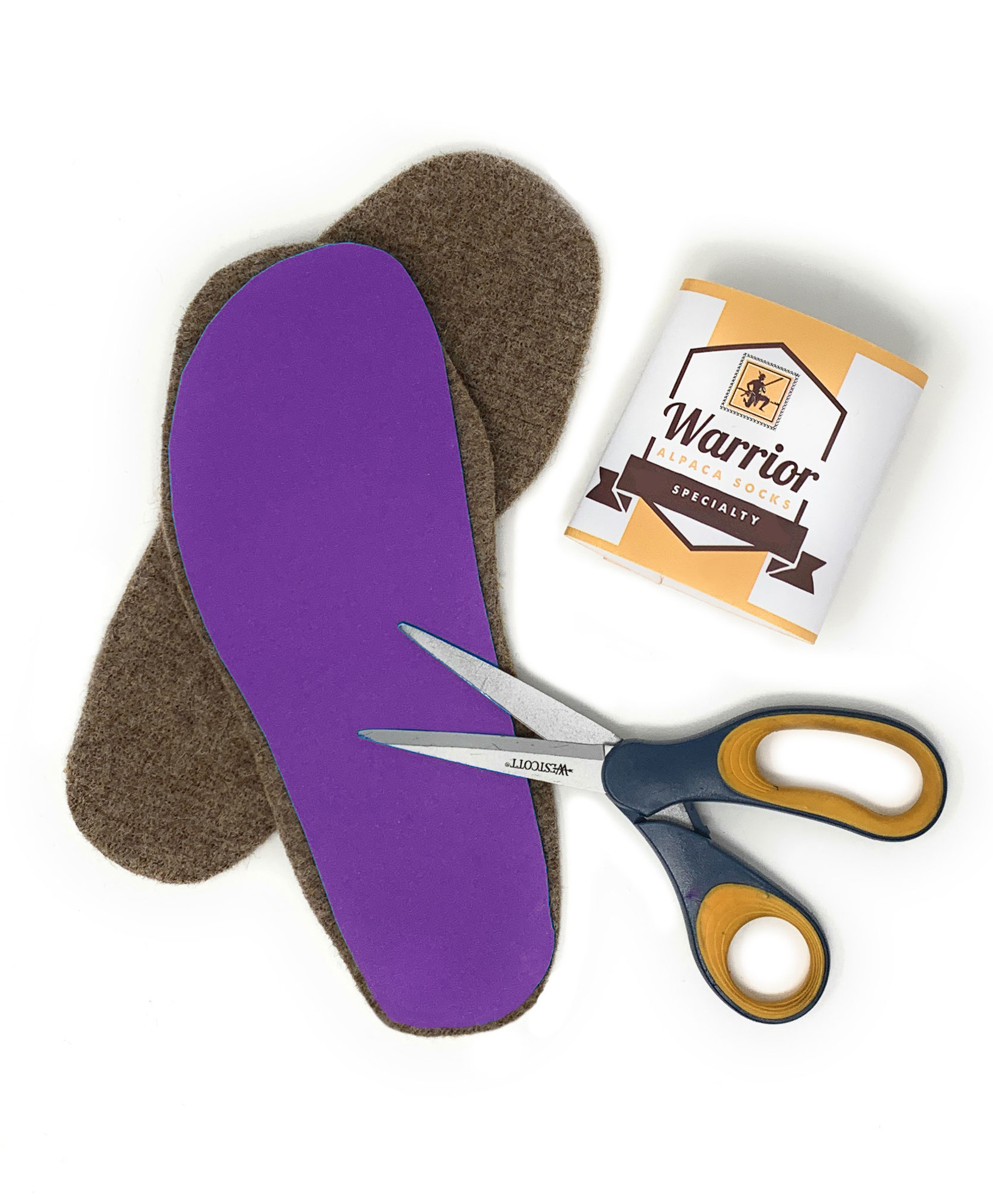 100 Alpaca Felted Shoe Boot Insoles Shoe Liners Warrior