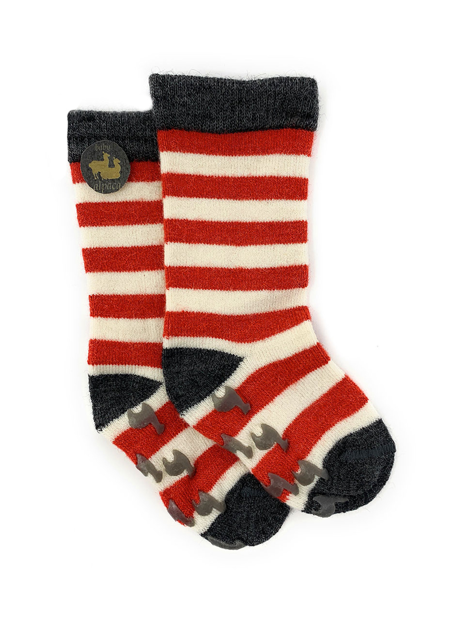 red toddler socks