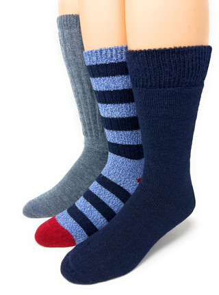 Old School Ragg Wool Striped Alpaca Socks - *NEW* | Warrior Alpaca Socks