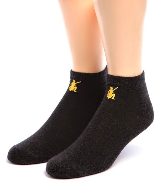Studio Grippy Alpaca Ankle Socks for Yoga, Barre & Pilates Front