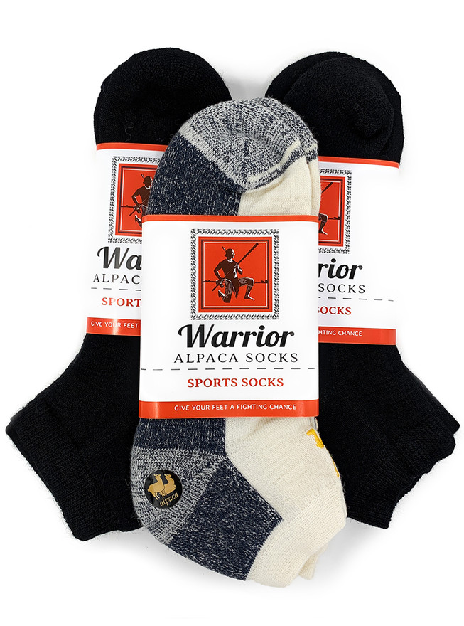 Air-Cushion Ankle Sock Multi Pack
Black / Grey/white