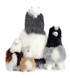 100% Baby Alpaca Fur Alpaca Figurine Soft Sculptures in assorted sizes.