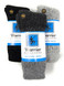 Warrior Alpaca Socks Ultimate Toasty Toes 3-Pack sox Black/Grey/Grey-Nordic